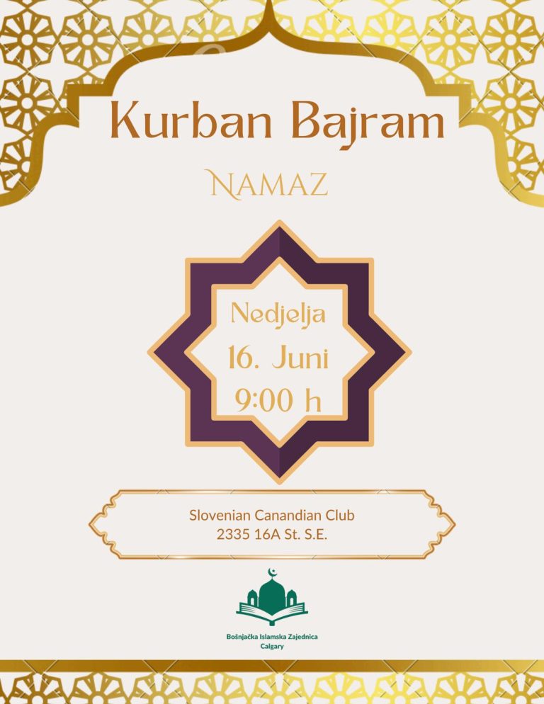 Kurban Bajram Namaz